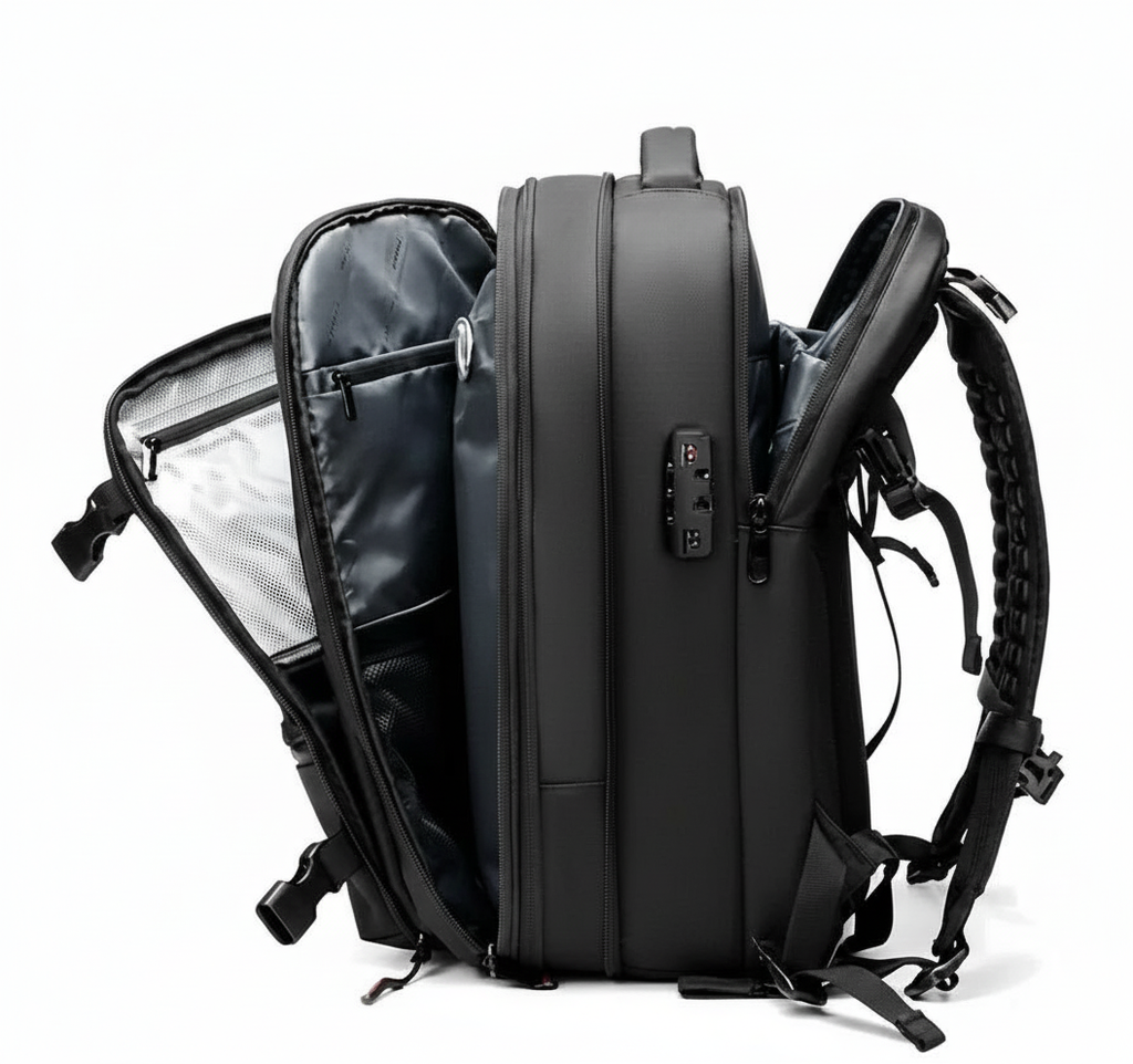 Vacuum Compression Travel Backpack