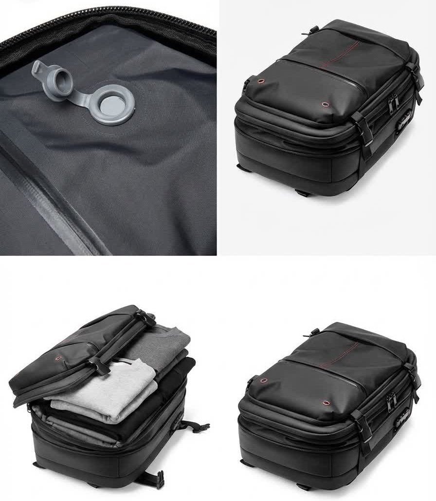 Vacuum Compression Travel Backpack